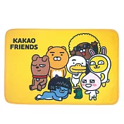 Kakao方型地墊-大集合(黃)