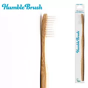 Humble Brush 瑞典竹製成人軟毛牙刷 白色