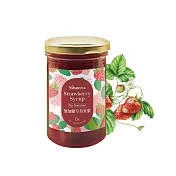 【米森】有機無加糖草莓果醬(290g/罐)
