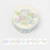 【BGM】和紙膠帶 經典Life系列 ‧泡泡