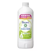 Biore 蜜妮 抗菌洗手慕絲 沁檸橙香補充瓶450ml