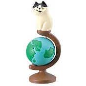 【DECOLE】concombre 地球儀貓