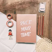 Rule Your Time 頁碼筆記本 v.2 [粉柚]