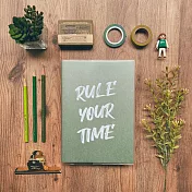 [博客來限定] Rule Your Time 頁碼筆記本 v.2