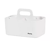 LITEM Porta手提可推疊整理盒/小 /象牙白