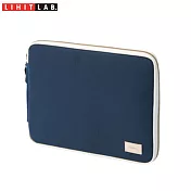 LIHIT 棉質站立式隨身包(M) A-7911-11 藍色