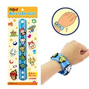 【日本進口】 妖怪手錶 手環 (附角色章)-藍色手環