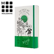 MOLESKINE 綠野仙蹤限定版筆記本(L型) -大騙子的魔法(橫線)