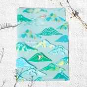 Hello Studio 透明系山脈│A5多層資料夾