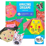 【JoanMiro 原創美玩】兒童全彩摺紙- 表情看看看 JM08947
