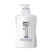 MENS Biore ONE 髮顏體全效潔淨露-淨皂清香480ml