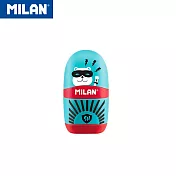 MILAN太空膠囊橡皮擦+削筆器_宇宙超人熊寶