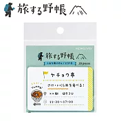 KOKUYO 旅行野帳系列-Memo貼-景點紀錄