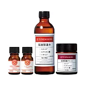 TUNEMAKERS 抗 皺賦活保濕組(原液保濕水120mL+維生素A醇 10mL+維生素E 10mL+原液保濕乳霜50G)