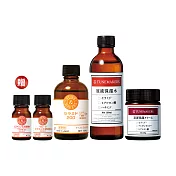 TUNEMAKERS 嫩白掃黃豪華組(原液保濕水120mL+神經醯胺200 60mL+維他命VC-3 10mL+原液保濕乳霜 50G贈維生素E 10mL)
