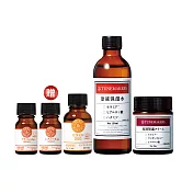 TUNEMAKERS 抗 皺賦活豪華組(神經醯胺200 20mL+原液保濕水120mL+富勒烯 10mL+原液保濕乳霜50G贈維生素A醇 10mL)