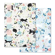 MIDORI 造型索引資料夾A4(2入)-小貓