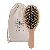 Fleurient芙樂莉 原木氣墊頭皮按摩梳 台灣製(附收納袋)