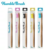 Humble Brush 瑞典竹製軟毛牙刷5入組