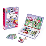 【法國Janod】磁鐵遊戲書- 公主與王子