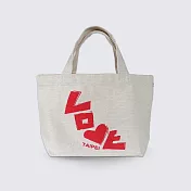 【MILU】帆布袋 >> LOVE台北 手提袋 雙面印花 台灣製 台北 文創商品