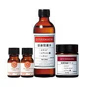 TUNEMAKERS 抗 皺精緻美顏組(原液保濕水120mL+維生素A醇 10mL+熊果素 10ML +原液保濕乳霜50G)