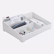 LITEM 一目了然桌上收納盒/象牙白