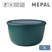 MEPAL / Cirqula 圓形密封保鮮盒3L- 松石綠