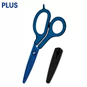 PLUS Fitcut CURVE 30度弧線剪刀(鈦金屬)34-526藍