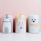 【iRoom優倍適】大容量加厚PEVA棉被衣物束口收納袋-萌企鵝