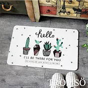 TROMSO珪藻土厚實吸水地墊- 哈囉仙人掌