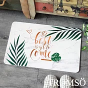 TROMSO珪藻土厚實吸水地墊- 時尚夏葉