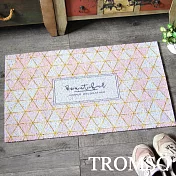 TROMSO北歐圈絲門口刮泥地墊 粉紅生活