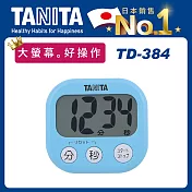 【tanita】繽紛電子計時器td-384天空藍