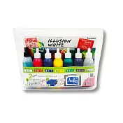 【Kuretake 日本吳竹】illusionwhite反白畫套組