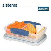 【sistema】紐西蘭製進口TOGO系列外帶零食盒-350m顏色隨機(原廠總代理)