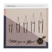 【Mark’s】EQUINOX簡約色塊便條紙 ‧藍色