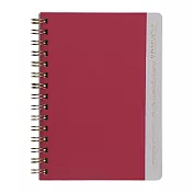 【Mark’s】EQUINOX簡約色塊筆記本A6 ‧酒紅