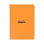 【Rhodia|classic】staplebound notebook騎馬釘筆記本_A5_5x5方格_80g_24張_ 橘皮