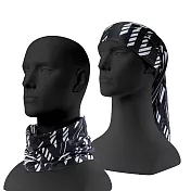 Bone 蹦克  UV 魔術頭巾 Neck Gaiter - 星際黑