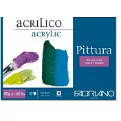 【Fabriano】Pittura壓克力畫本,CP,400G,40X40,10張