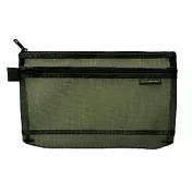 MIDORI CL細網筆袋(新色)-橄欖綠