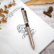 【IWI】貝多芬250週年誕辰紀念版-Multi611 多功能筆&筆記本-金色組合