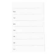 [MUJI無印良品]週記事便利貼/13張