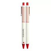 ICONIC 柔順0.5按壓筆 RED