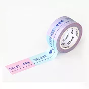 ICONIC 紙膠帶 Check系列 16-CASH BOOK