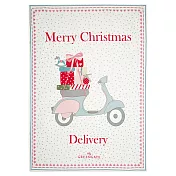 GREENGATE / Scooter white 印花茶巾