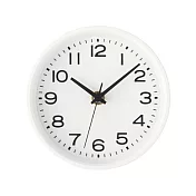 [MUJI無印良品]指針式壁鐘/小/白