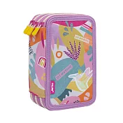 MILAN隨行畫筆袋著走_(3層式)童話花世界