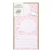 MIDORI 動物留言貼紙-雪之妖精